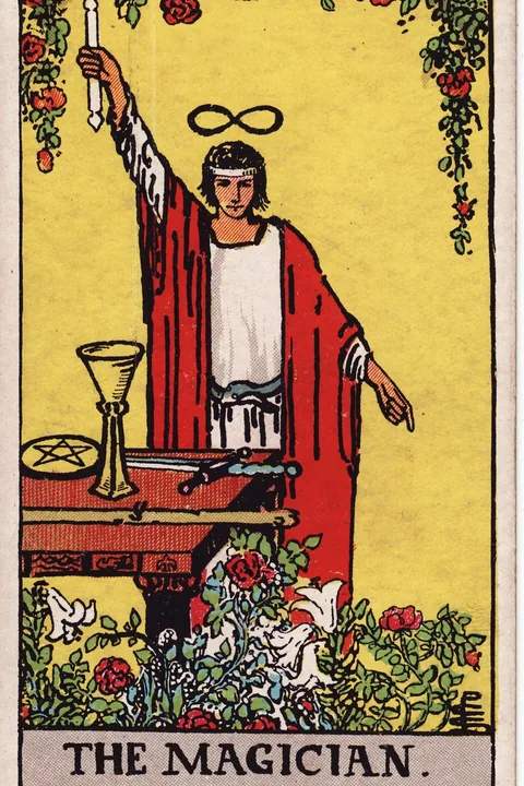 The Magician tarot card