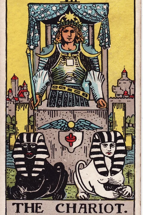 The Chariot tarot card