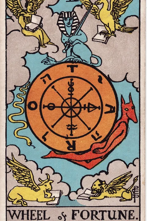 Wheel of Fortune tarot card