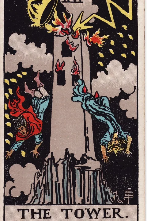 The Tower tarot card